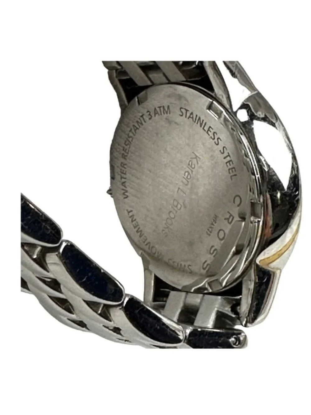Cross Chicago Stainless Steel Women's Watch WFAK23 Outstanding Con Needs Battery
